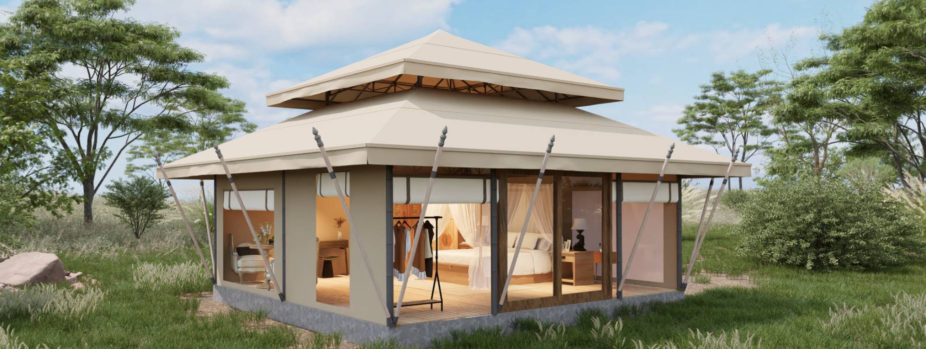 南通户外野奢帐篷